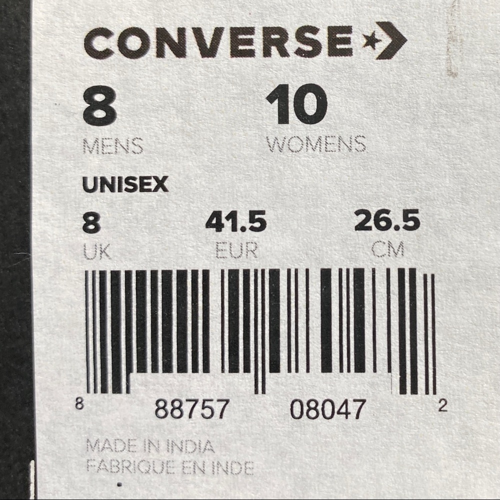 NWT Converse Chuck Taylor All Star Space - Picture 8 of 8